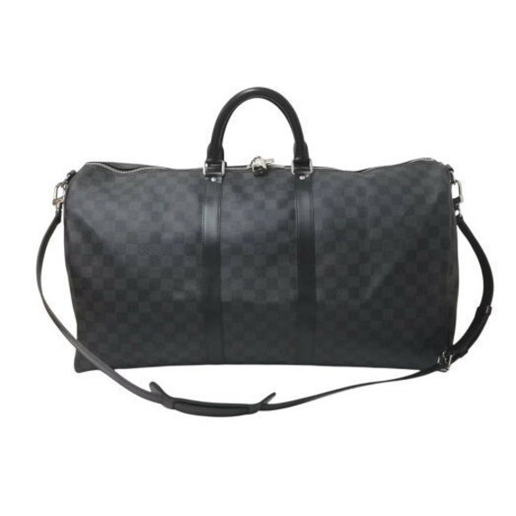 Louis Vuitton Keepall Boston bag Damier Graphite Black - Picture 1 of 9